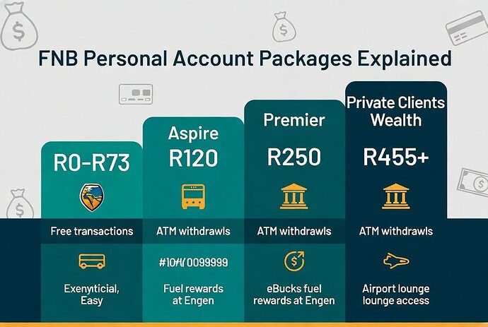FNB Personal Account Packages South Africa 2025/2026